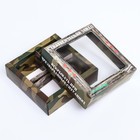 Коробка для 4 конфеты, «Стратегический запас» 12.6×12.6×3.5 см - Фото 2