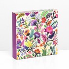 Коробка для 16 конфет, «Цветы» 17.7×17.7×3.8 см - Фото 2