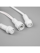 Гирлянда «Нить» 10 м, IP65, УМС, белая каучуковая нить, 100 LED, свечение мульти, 220 В 9891178 - фото 319933584