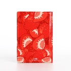 Обложка для паспорта, цвет красный - фото 23338141