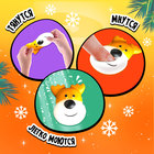 Игрушка-сюрприз Funny toys «Новогодний Мяк-жмяк», МИКС, мялка с наклейками - Фото 3
