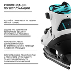 Набор: коньки детские раздвижные Snow Cat, с роликовой платформой, защита, р. 30-33 - Фото 7