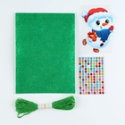 Игрушка из фетра своими руками на новый год «Снеговичок», набор для творчества - Фото 3