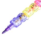 Карандаш восковой «Мишка», набор 5 цветов - Фото 3