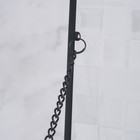 Органайзер для хранения «Square», 1 секция, с крышкой, стеклянный, с зеркальным основанием, 25 × 17,5 см, цвет прозрачный/чёрный - фото 23493208