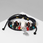 Браслет кожа «Хиппи» индийский слон, цветной, d=6 см - Фото 4