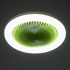 Светильник с ПДУ "Вихрь" LED 30Вт 6000К зеленый 25х25х15см BayerLux - Фото 5