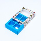 Коробка для 6 конфет, «Мужской день» 13.7×9.8×3.8 см - Фото 4
