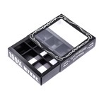 Коробка для 9 конфет с обечайкой, «Настоящий мужчина» 13.8×13.8×3.8 см - Фото 4