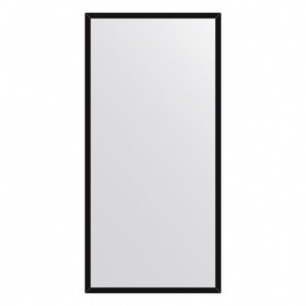 Зеркало Evoform в багетной раме, 20 мм, 46х96 см, цвет чёрный