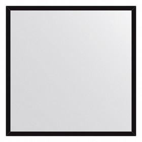 Зеркало Evoform в багетной раме, 20 мм, 56х56 см, цвет чёрный