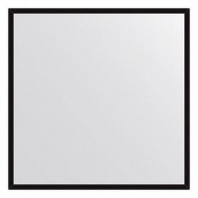 Зеркало Evoform в багетной раме, 20 мм, 66х66 см, цвет чёрный