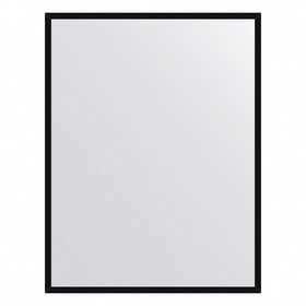 Зеркало Evoform в багетной раме, 20 мм, 66х86 см, цвет чёрный