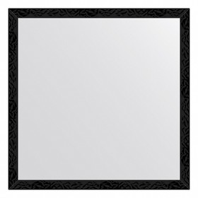 Зеркало Evoform в багетной раме, 32 мм, 59х59 см, цвет чёрные дюны