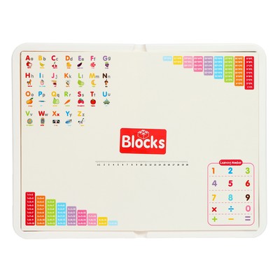Игровой набор KIDS HOME TOYS «Стол со стульчиком», конструктор, 60 деталей