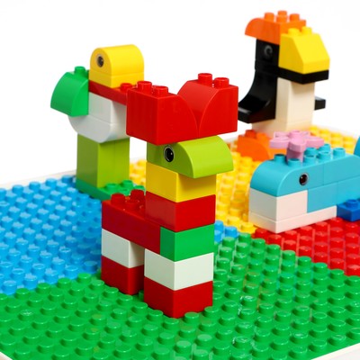 Игровой набор KIDS HOME TOYS «Стол со стульчиком», конструктор, 60 деталей