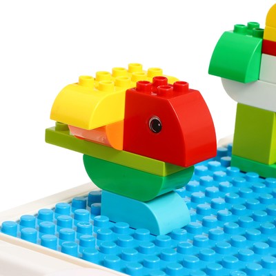 Игровой набор KIDS HOME TOYS «Стол со стульчиком», конструктор, 60 деталей