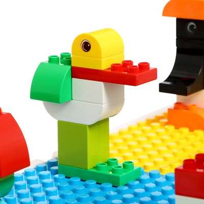 Игровой набор KIDS HOME TOYS «Стол со стульчиком», конструктор, 60 деталей