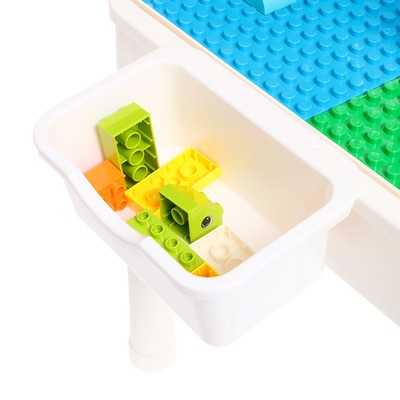 Игровой набор KIDS HOME TOYS «Стол со стульчиком», конструктор, 60 деталей