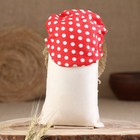 Домовёнок "Любимой Бабушке", в колпаке, 18 см, лён - фото 23289140