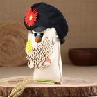 Домовёнок "Любимой Бабушке", в кепке, 18 см - фото 23289149