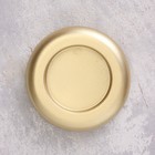 Подсвечник "Полноторие" из гипса малый,9х2,5см,золото 10059911