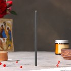 Церковная свеча из воска №100, черный, 1кг - фото 46086371