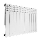 Радиатор алюминиевый TAEN ALR, 500×75 мм, 12 секций, 1620 Вт - Фото 1