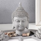 Японский сад камней настольный «Дзен. Будда и лотосы», 2 свечи, набор аксессуаров, 16.5×27×20.5 см - Фото 4