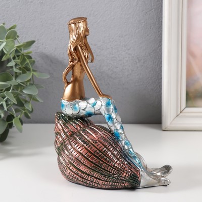 Фигурка полистоун «Русалка на ракушке», 14×8.3×18 см, МИКС