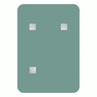 Зеркало со шлифованной кромкой EVOFORM, 70×100 см - Фото 3
