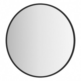 Зеркало в раме d 50 см, EVOFORM, цвет чёрный
