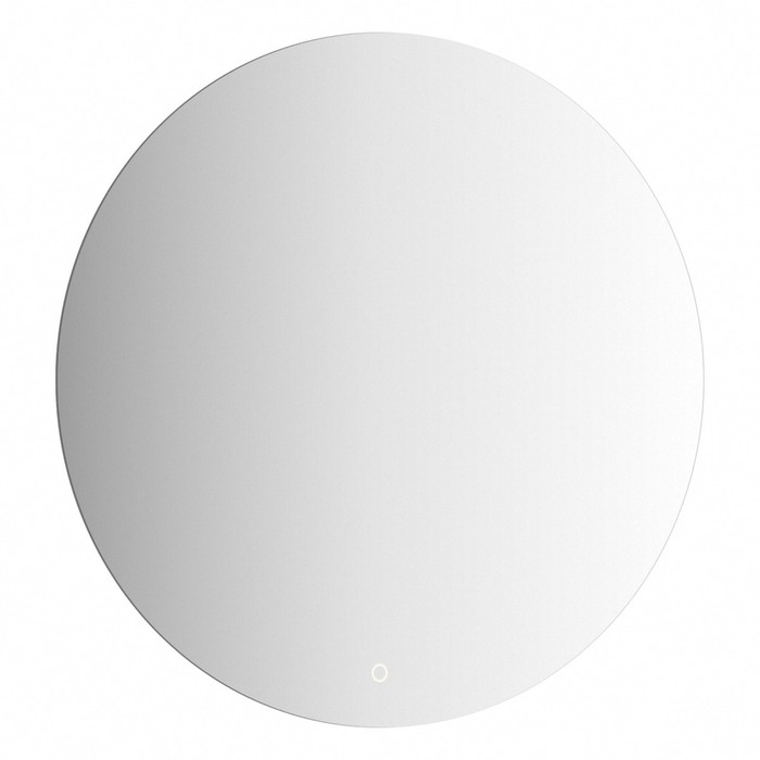 Зеркало с DEFESTO LED-подсветкой 18 Вт, 70х70 см, сенсорный выключатель, тёплый белый свет