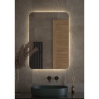 Зеркало с DEFESTO LED-подсветкой 32 Вт, 70x100 см, без выключателя, нейтральный белый свет - Фото 3