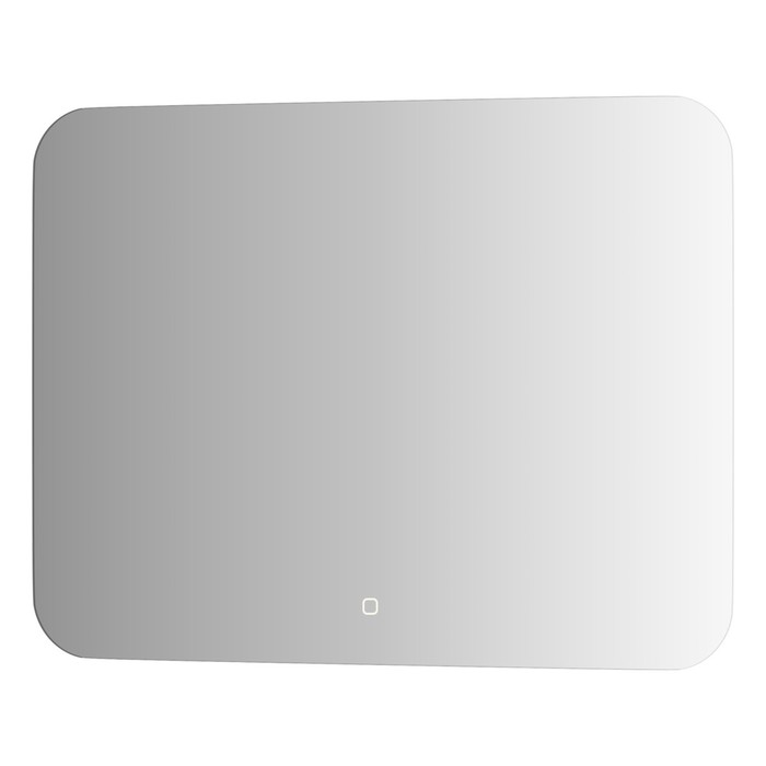 Зеркало с DEFESTO LED-подсветкой 25 Вт, 80x60 см, сенсорный выключатель, нейтральный белый свет