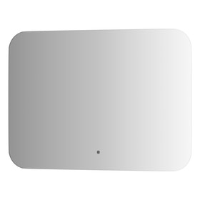 Зеркало с DEFESTO LED-подсветкой 21 Вт, 70x50 см, ИК - выключатель, нейтральный белый свет