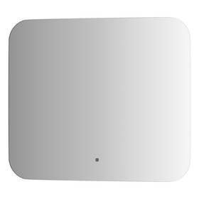 Зеркало с DEFESTO LED-подсветкой 19 Вт, 60x50 см, ИК - выключатель, тёплый белый свет
