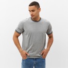 Джемпер мужской MINAKU: Knitwear collection, размер 48, цвет серый меланж - Фото 3