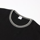 Джемпер мужской короткий рукав MINAKU REGULAR FIT: цвет чёрный, р-р 44 9940943