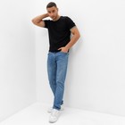 Джемпер мужской короткий рукав MINAKU REGULAR FIT: цвет чёрный, р-р 48 9940945