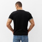 Джемпер мужской короткий рукав MINAKU REGULAR FIT: цвет чёрный, р-р 54 9940948