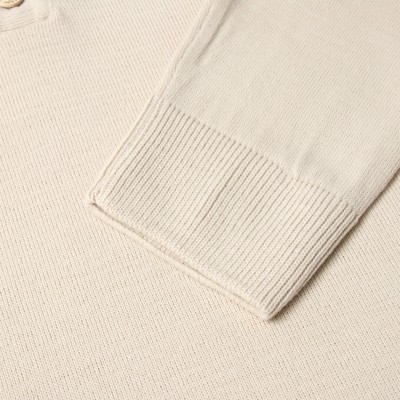 Джемпер поло мужской MINAKU: Knitwear collection, размер 44, кремовый