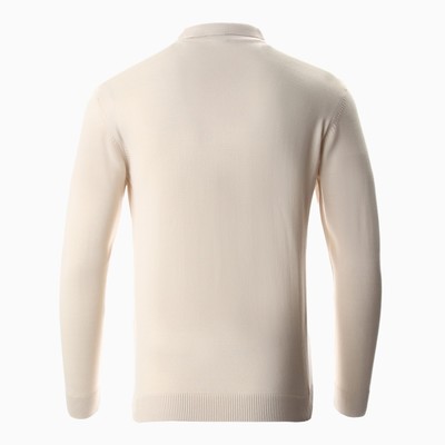 Джемпер поло мужской MINAKU: Knitwear collection, размер 50, кремовый