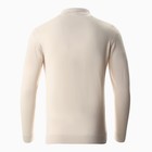 Джемпер поло мужской MINAKU: Knitwear collection, размер 54, кремовый - Фото 9