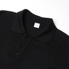 Джемпер поло мужской MINAKU: Knitwear collection цвет черный ,р-р 46 9940956 - фото 11762467