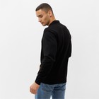 Джемпер поло мужской MINAKU: Knitwear collection цвет черный ,р-р 48 9940957 - фото 11762473