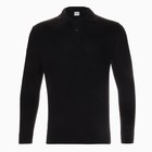 Джемпер поло мужской MINAKU: Knitwear collection цвет черный ,р-р 48 9940957 - фото 11762474