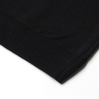 Джемпер поло мужской MINAKU: Knitwear collection цвет черный ,р-р 52 - Фото 8