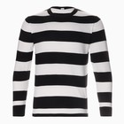 Джемпер мужской MINAKU: Knitwear collection, размер 52, чёрный - Фото 5