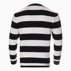 Джемпер мужской MINAKU: Knitwear collection, размер 52, чёрный - Фото 9
